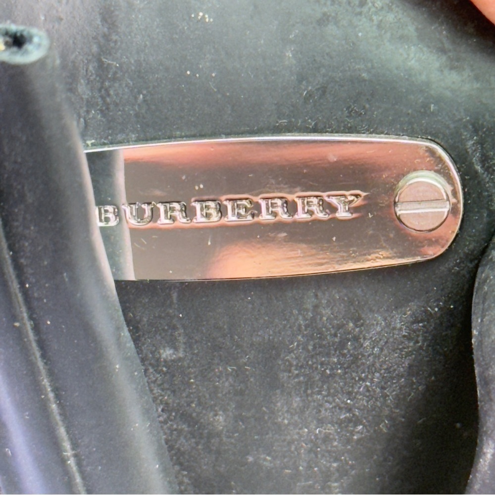 Burberry Studded Moto Holloway Rain Boots - Picture 12 of 13
